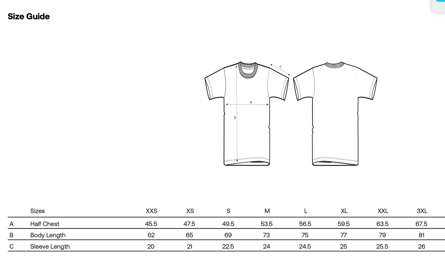 Lyric Shirt "Artwork" - HAEVN Official Store