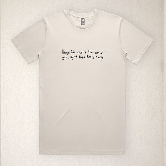 Lyric Shirt "Caught a Light"