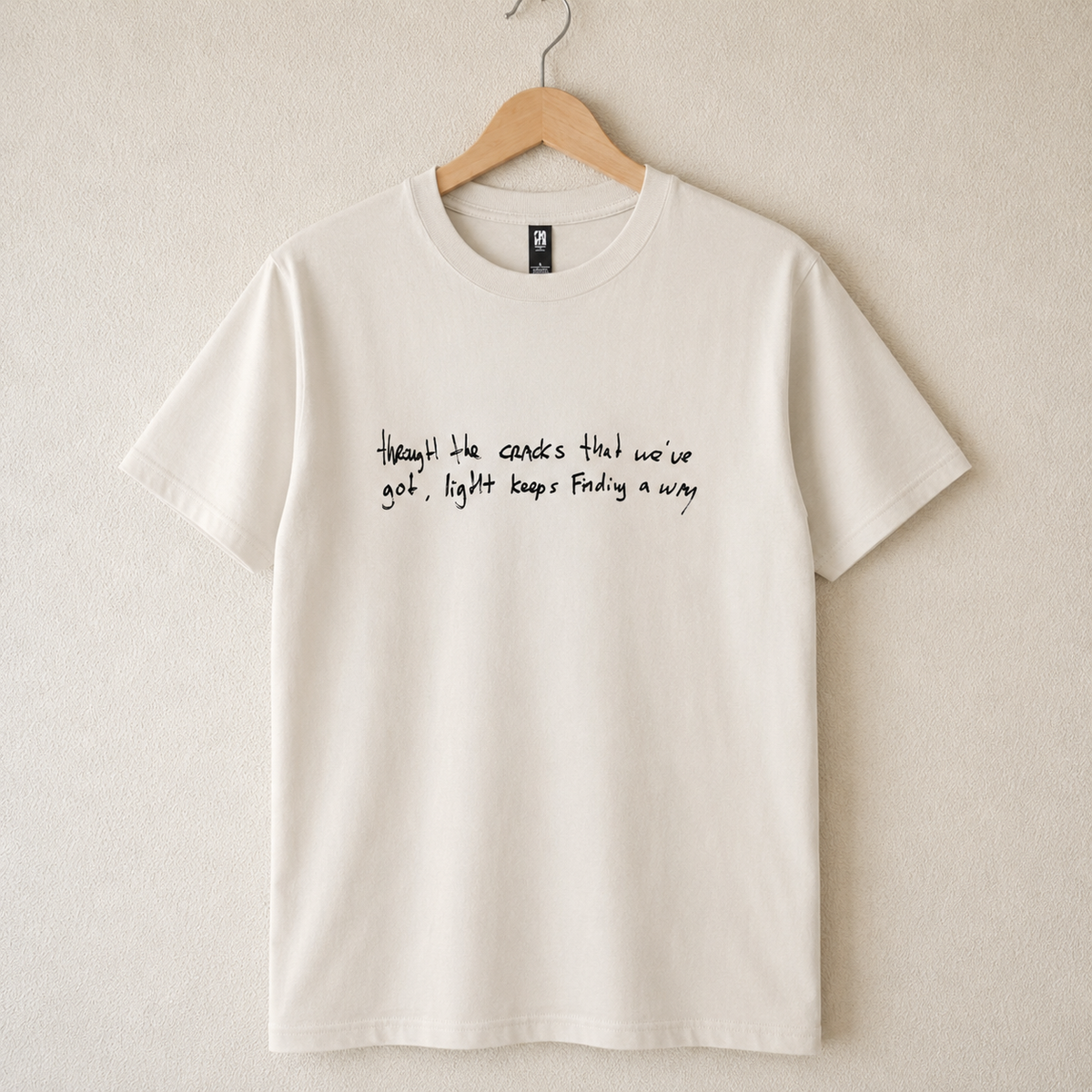 Lyric Shirt "Caught a Light"