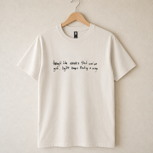 Lyric Shirt "Caught a Light"