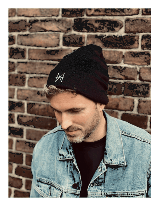 HAEVN Beanie | Black | Embroidered logo - HAEVN Official Store