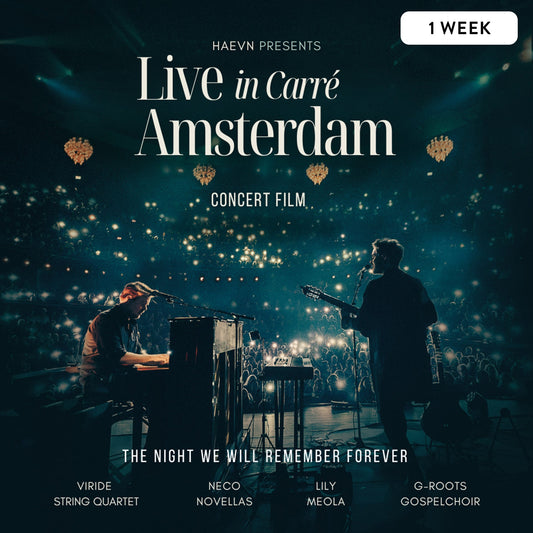 Live in Carré Amsterdam Concertfilm | 1 Week Streaming - HAEVN Official Store