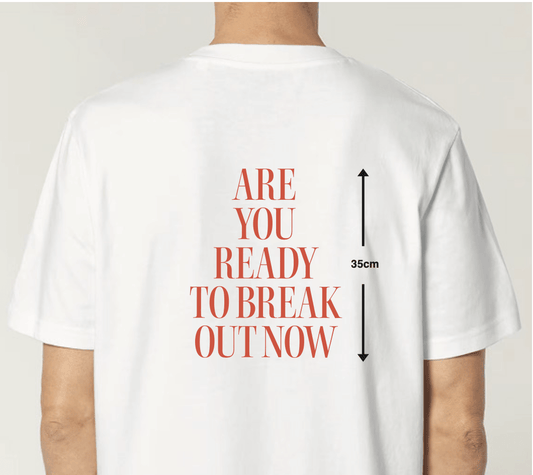 Lyric shirt "Break Out" - HAEVN Official Store