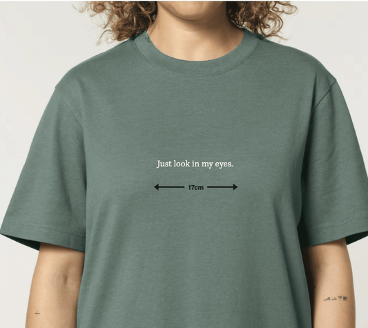 Lyric Shirt "Look in my eyes" - HAEVN Official Store