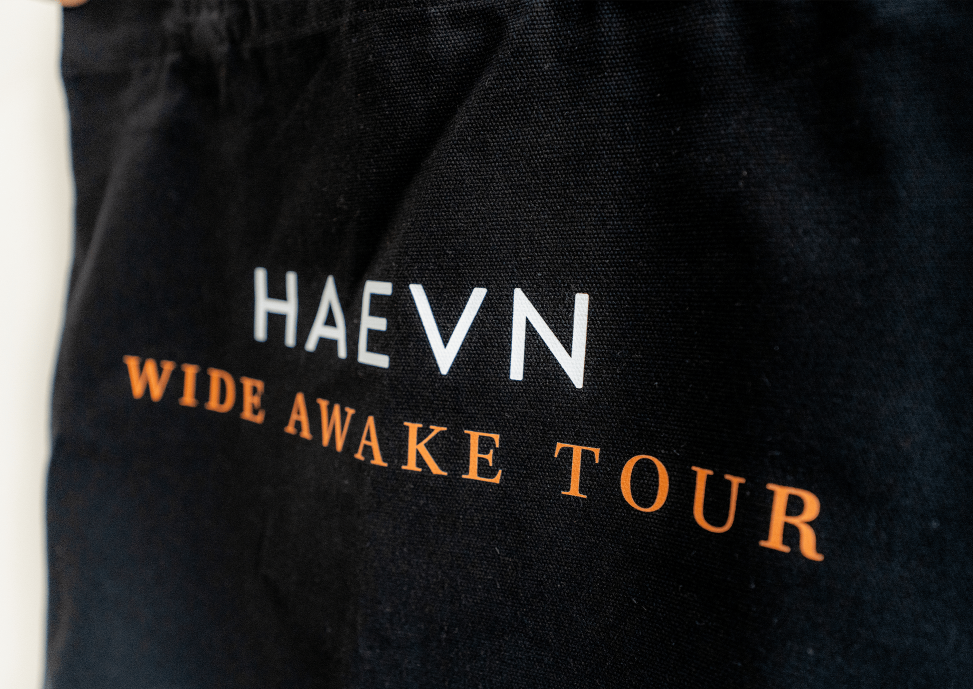 Wide Awake Tour Tote bag | Last items - HAEVN Official Store